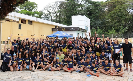 Equipe de natação Unaerp/SME